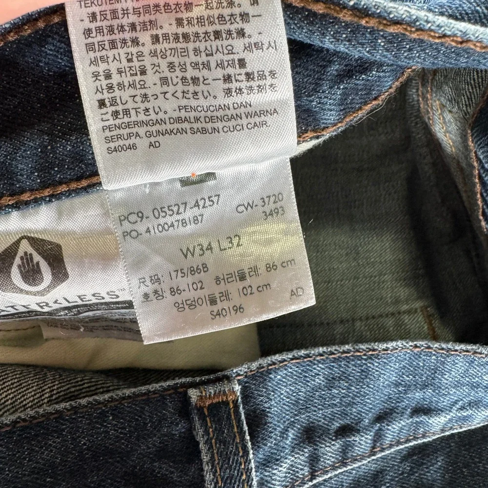 Levis 527 Jeans Mens 34x32 Blue Modern Bootcut‎ Denim Medium Wash Pants Western